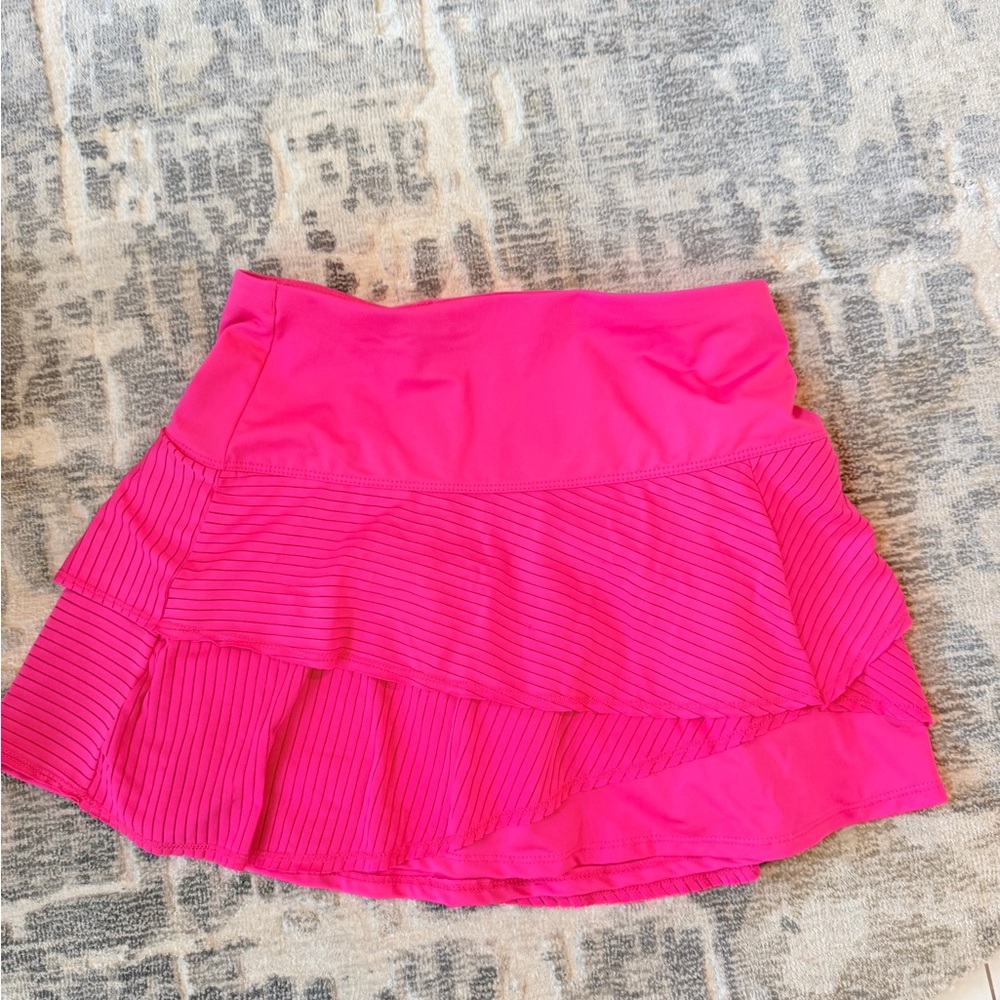 Lucky in Love Vibrant Pink Mini Skirt